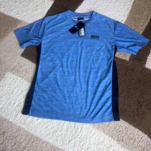 Discus SPORTECメンズ 半袖Tシャツ 新品未使用 タグ付き ブルー系Mサイズ
