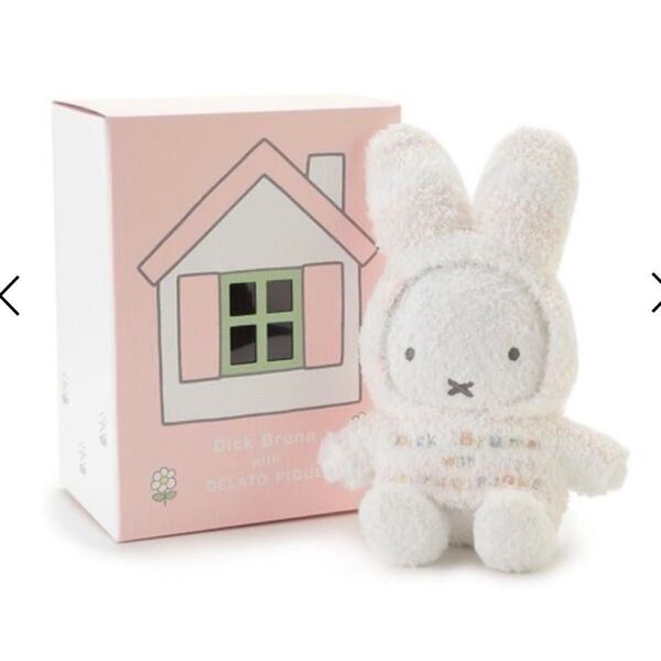 ミッフィー ジェラートピケ ベビモコ ぬいぐるみ