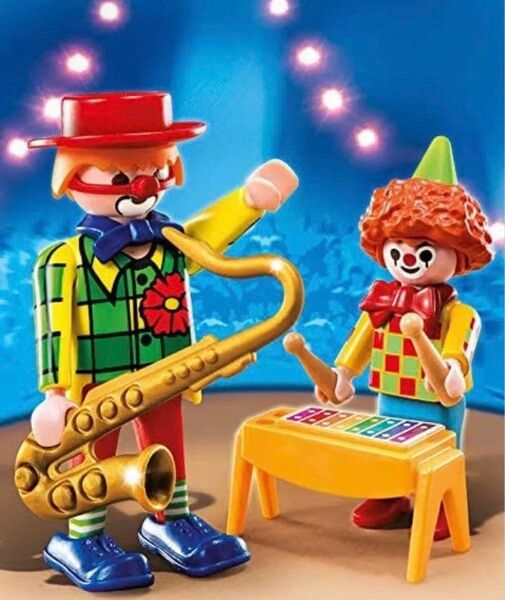 プレイモービル playmobil 4787 ピエロの親子