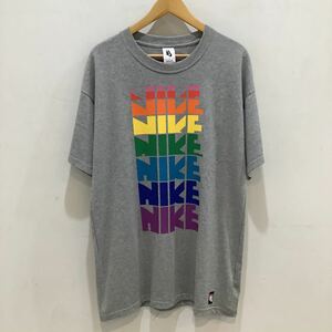 NIKE ナイキ Tシャツ 2019S/S M NRG SS TEE BE TRUE ビートゥルー グレー プリント サイズS