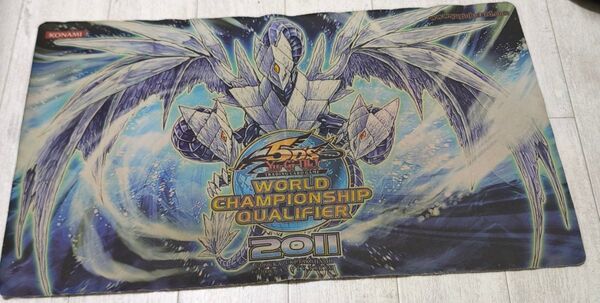 遊戯王 WORLD CHAMPION SHIP 2011 WCS 世界大会 氷結界の龍トリシューラ プレイマット