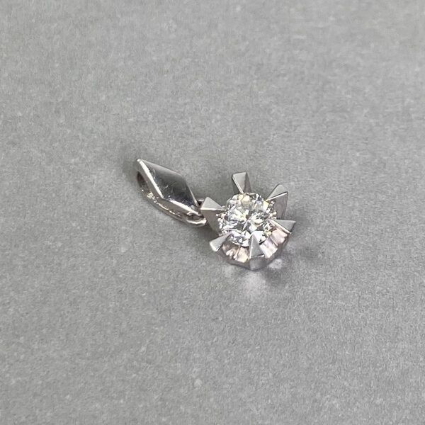 天然ダイヤモンド0.22ct プラチナ900 ペンダントトップ pt900 おまけでチェーンネックレス