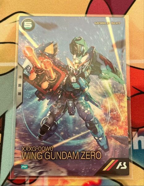 機動戦士ガンダム アーセナルベース プロモ バインダー ウイングガンダムゼロ ウイングゼロ