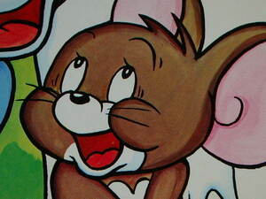 Art hand Auction ★Atrak Shikishi Tom et Jerry Hanna-Barbera/Chat et Souris, des bandes dessinées, produits d'anime, signe, Peinture dessinée à la main