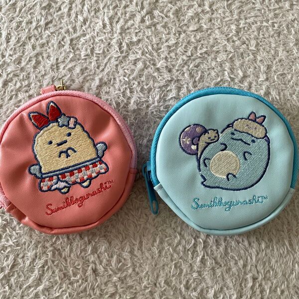 すみっコぐらし くじ 刺繍 ポーチ