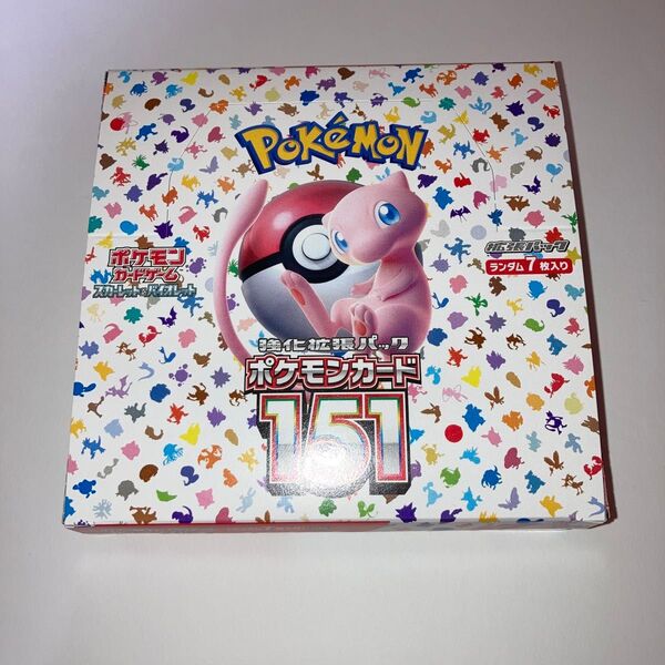ポケモンカードゲーム スカーレット&バイオレット 強化拡張パック ポケモンカード151 未開封boxシュリンク無し