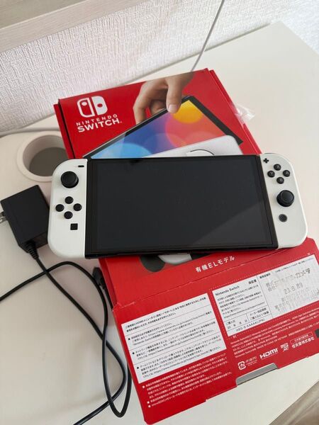 Nintendo Switch 有機ELモデル ニンテンドースイッチ ホワイト 任天堂 初期化済み