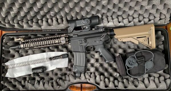 東京マルイ MK18 MOD.1 ガスブローバック Angry gunリコイルバッファ組み込み済み