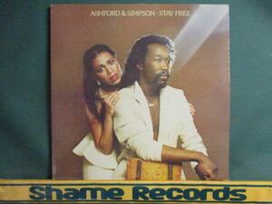 Ashford & Simpson ： Stay Free LP // Found A Cure / 落札5点で送料無料