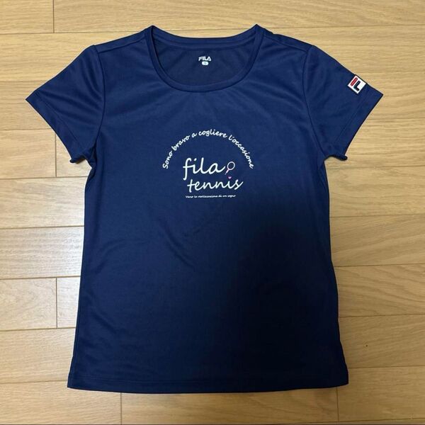 【美品】フィラテニスウェア テニスTシャツ