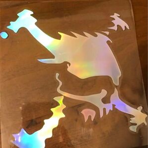 リアガラス ステッカー デカール カーステッカー スノボステッカー Oakley オークリー carsticker