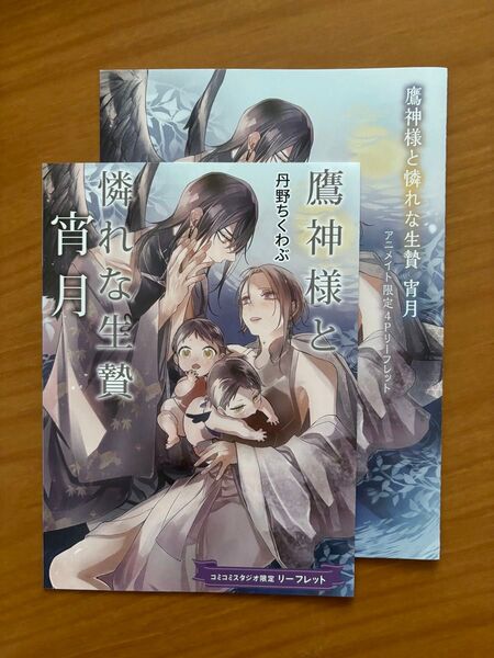 BLコミック 丹野ちくわぶ 鷹神様と憐れな生贄宵月 特典 リーフレット