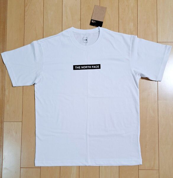 THE NORTH FACE ノースフェイス 半袖 Tシャツ 白 ボックスロゴ Lサイズ NT321001X 半袖Tシャツ 新品