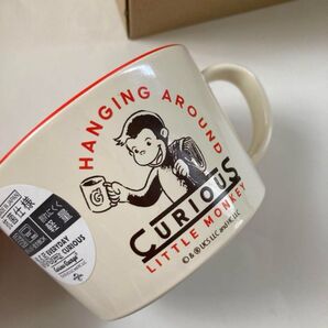 おさるのジョージ スープカップ マグカップ 新品未使用 ワンズテラス 抗菌