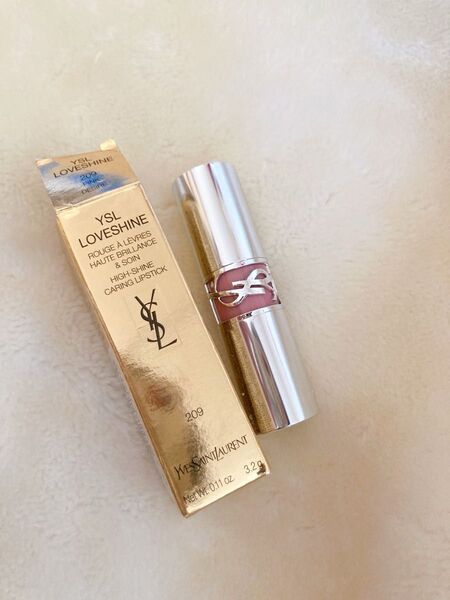 YSL ラブシャイン リップスティック 209 新品未使用 ピンクデザイア 口紅 ルージュ コスメ イヴサンローラン 人気色