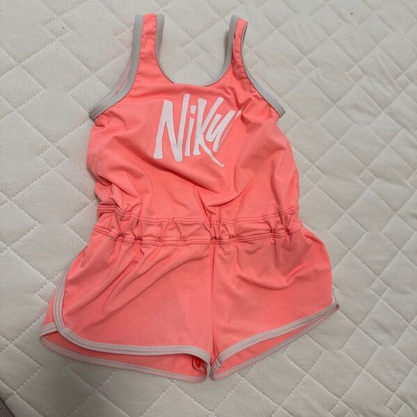 水着 女の子 ワンピース NIKE ピンク オレンジ 可愛い 80 90 プール 水泳 ベビー水着