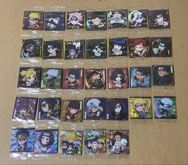 にふぉるめーしょん ナルト疾風伝 忍界シールウエハース vol.2 全33種 コンプリート
