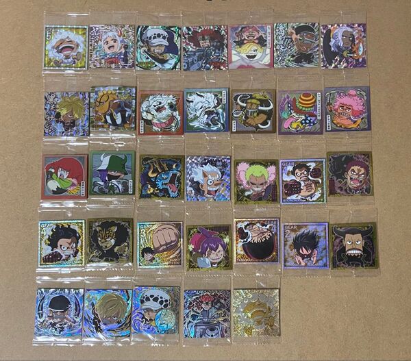 にふぉるめーしょん ワンピース 大海賊シールウエハース LOG.6 全33種 コンプリート