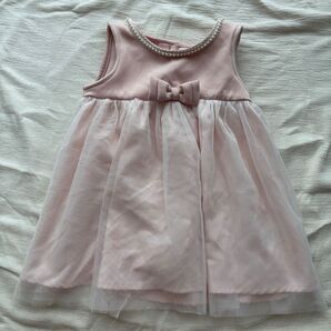 【80cm】 ピンク ドレス ワンピース 女の子 フォーマル 発表会
