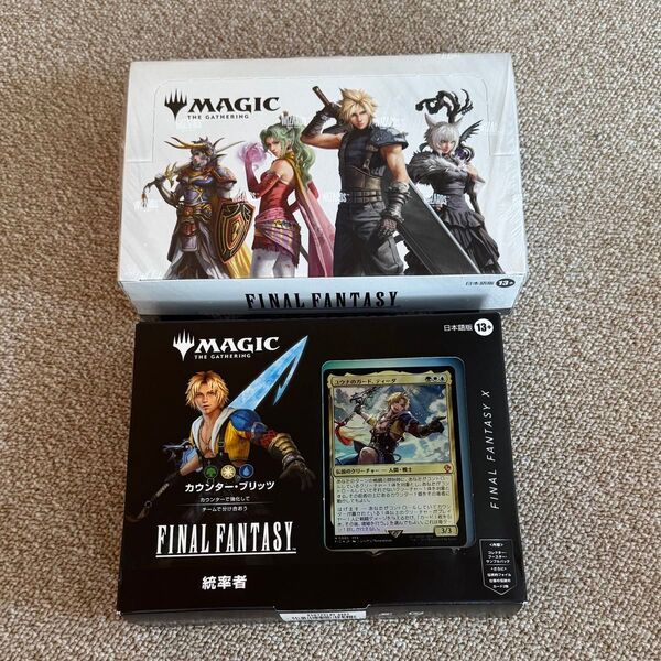 MTG FINAL FANTASY 日本語 ブースターBOX@統率者デッキ カウンターブリッツ