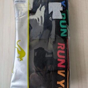 新品未使用 RUN NEW YORK メンズ前開き ボクサーパンツ 4枚セット Lサイズ