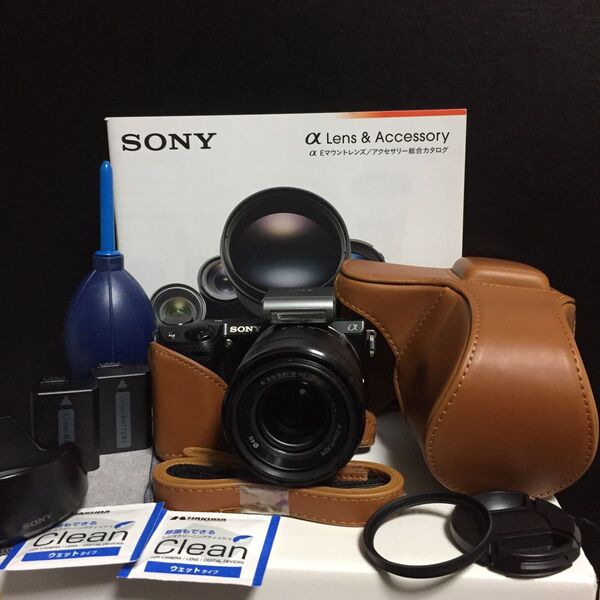 付属品多数★自撮り★タッチパネル★Wi-Fi★SONY NEX-5R