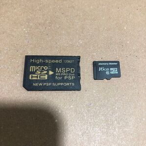 【B】16ギガマイクロSDカード PSP【中古】