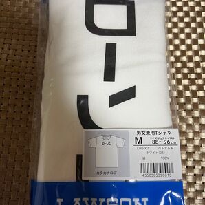 ラスト ローソン オリジナルTシャツ カタカナロゴ Mサイズ LAWSON