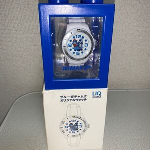 UQ WiMAX ブルーガチャムク オリジナルウォッチ