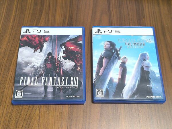 PS5ソフト2本 FINAL FANTASY XVI &CRISIS CORE FINAL FANTASY VII REUNION