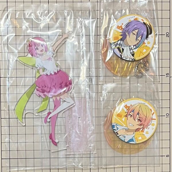 プロセカ アクリルスタンド 缶バッジ&ケースセット 鳳えむ 天馬司 神代類 壊れたセカイと歌えないミク SEGAラッキーくじ
