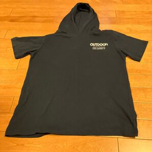 OUTDOOR PRODUCTS 半袖パーカー ネイビー