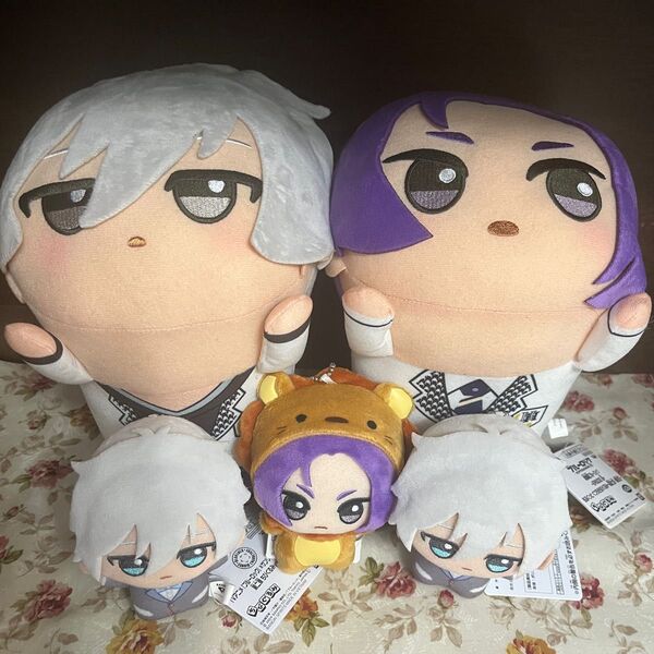 ブルーロック 御影玲王&凪誠士郎 寝そべりぬいぐるみ&ちびぐるみ まとめ売り