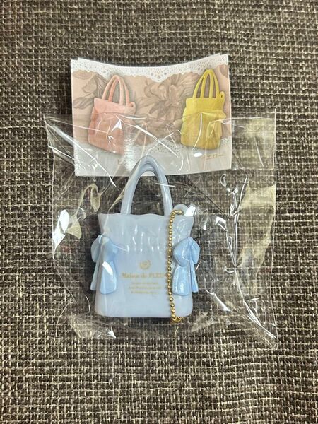 JILLSTUART ガチャ 水色 サックス キーホルダー ストラップ ガチャ ガシャポン