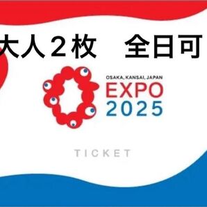 全日可能 大阪 関西 万博 大人2枚以上対応可 チケット土日祝可能 大阪万博 ペア