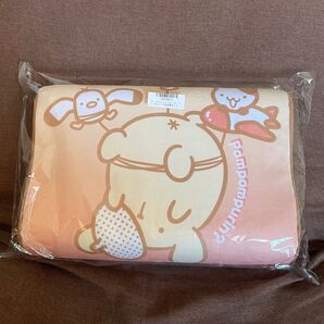 新品 サンリオ ポムポムプリン ハイド&シーク 低反発まくら 枕 クッション 非売品
