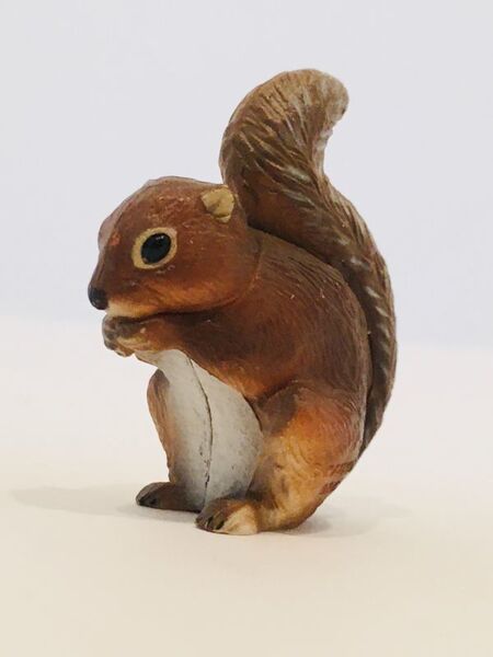 ニホンリス フィギュア 日本 生き物 生物 動物 ミニチュア 23