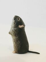 ハタネズミ　ねずみ　フィギュア　日本　生き物　生物　動物　ミニチュア　１４_画像1