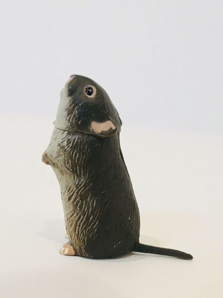 ハタネズミ ねずみ フィギュア 日本 生き物 生物 動物 ミニチュア 14