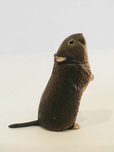 ハタネズミ　ねずみ　フィギュア　日本　生き物　生物　動物　ミニチュア　７