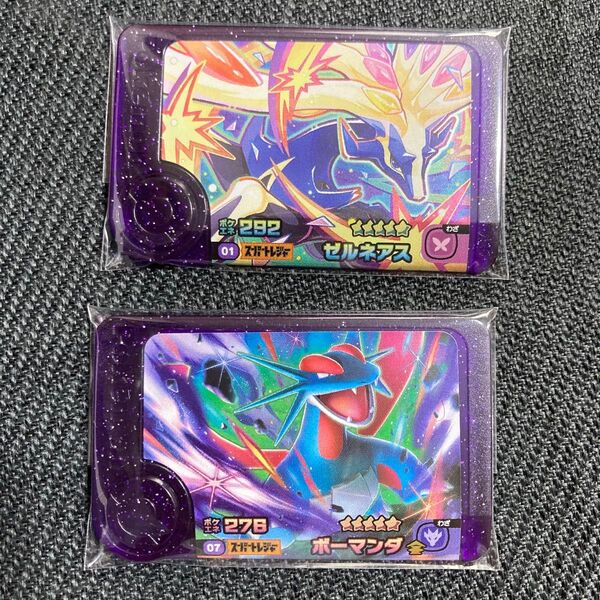 【新品 未使用】2枚セット ポケモンフレンダ ボーマンダ ゼルネアス スーパートレジャー ポケモン ポケットモンスター