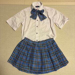 女子制服セット ブラウス&スカート&リボン