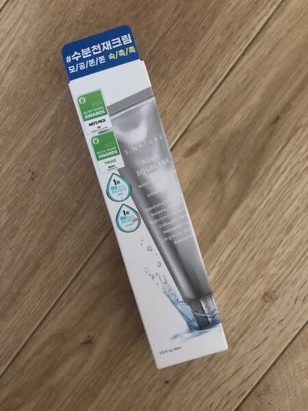 S.NATURE エスネイチャー アクアスクワランモイスチャライジングクリーム フェイスクリーム 60mL
