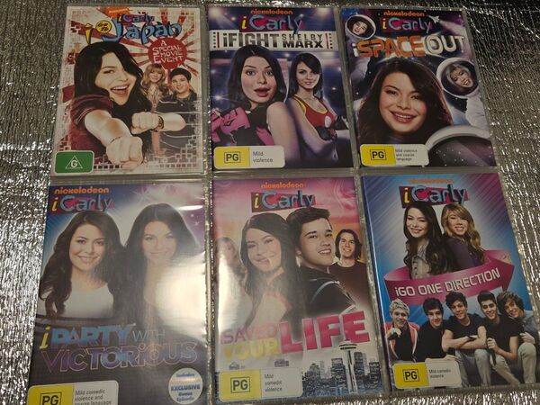 【激レア】iCarly 海外版DVD6枚セット 匿名配送