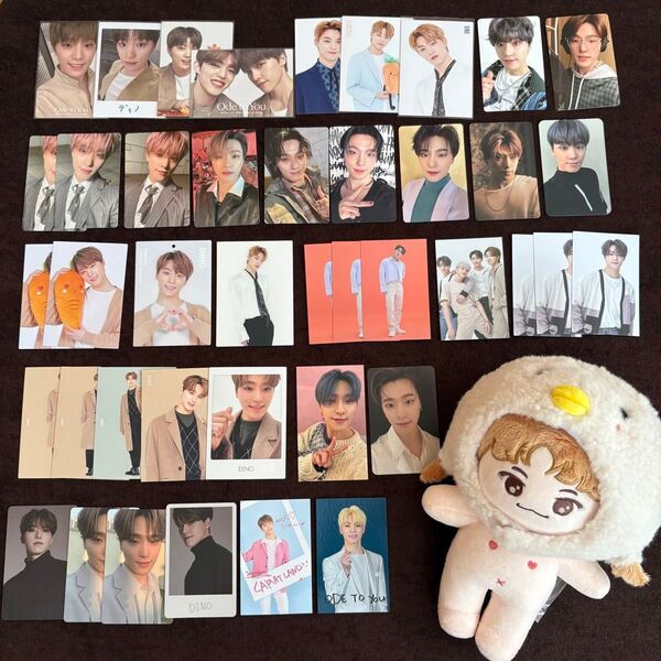 ★セット売り★ 42枚 ディノ トレカ ぬいぐるみ チャンダリ まとめ売り ボンボンイ アクスタ ラキドロ SEVENTEEN