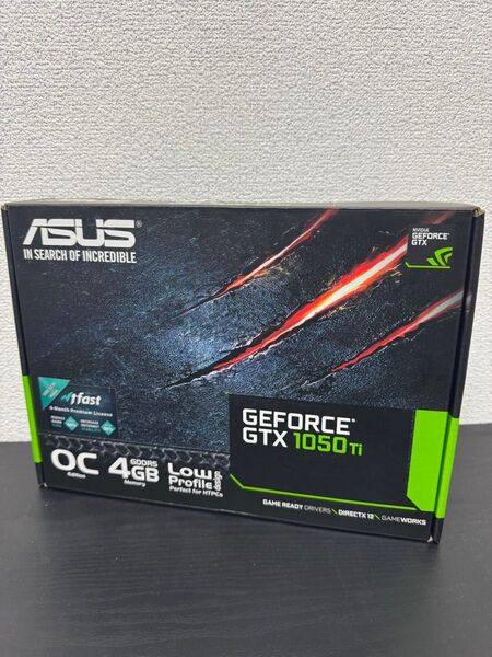 極美品 ASUS GEFORCE GTX1050Ti OC LP 4GB Ddr5