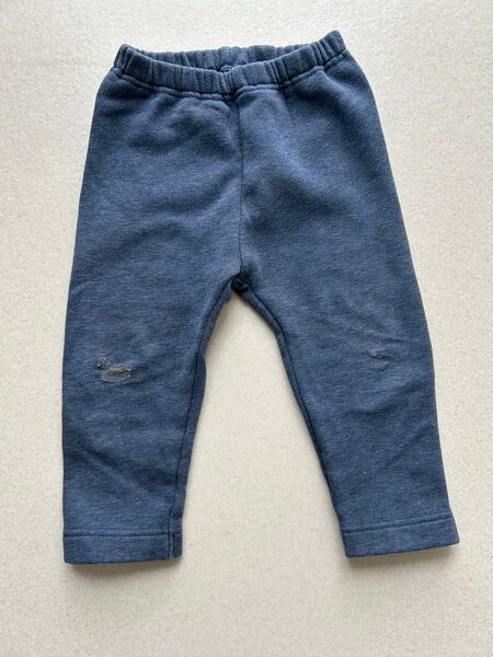 【80サイズ】【ユニクロ】UNIQLOの裏起毛パンツ