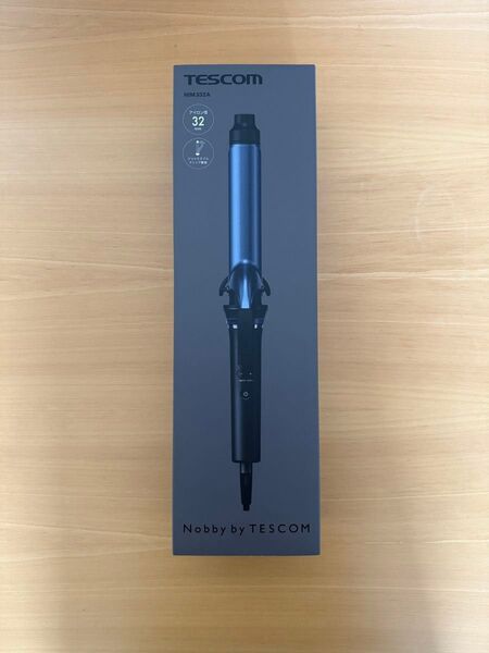 【未使用】Nobby by TESCOM テスコム ヘアアイロン カールアイロン コテ 32mm NIM332A-K