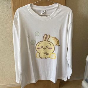 長袖Tシャツ ちいかわウサギ プリント 白 M 未使用