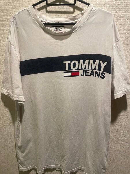 TOMMY JEANS Tシャツ ホワイト L